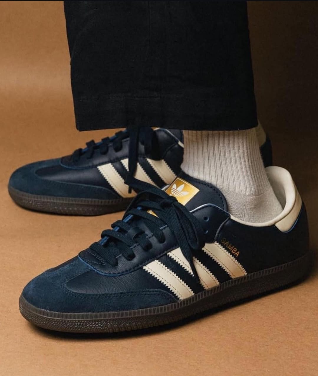 ADIDAS SAMBA ORIGINALS NAVY BLUE